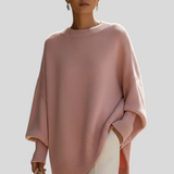Lucija – Oversize Poncho-Sweater – Den Perfekte Kombination Af Trend Og Komfort