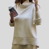 Serena – Matchende Sweatshirt-Sæt Med Løs Pasform