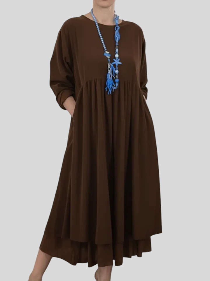 Melvaria - Afslappet Midikjole