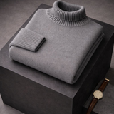 Grazia – Blød Striktrøje Med Høj Krave