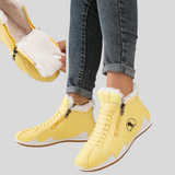 Annegret – Komfortable Vinterankelstøvler med Ergonomisk Støtte