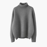 Grazia – Blød Striktrøje Med Høj Krave