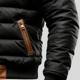 Roko – Sort Quiltet Sherpa-Jakke