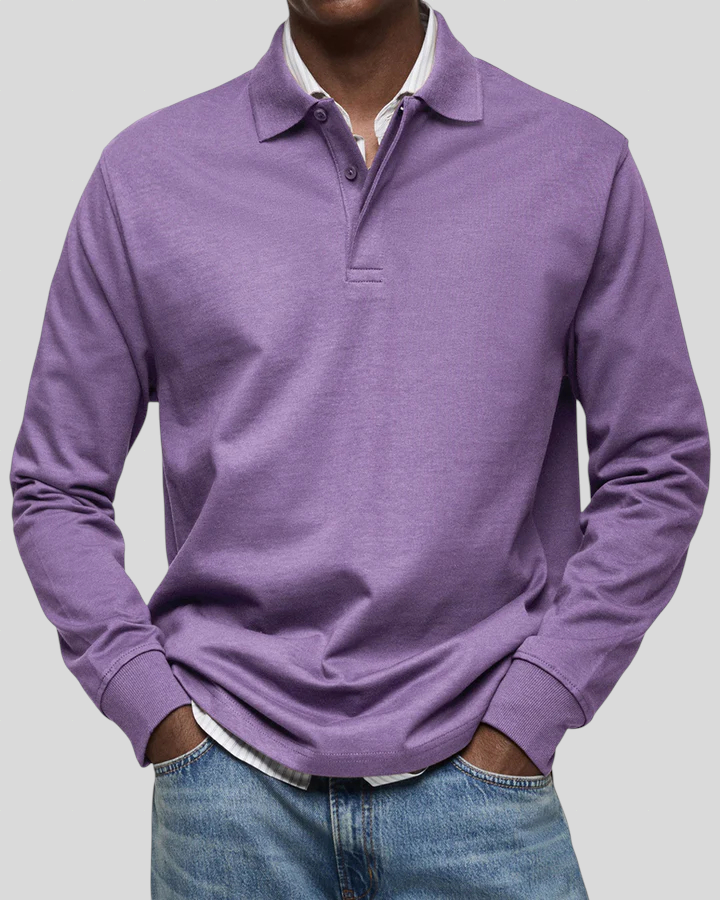 Marconelli – Luksuriøs Polo med Lange Ærmer