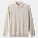 Adrian™ | Uldpolo med Knapper
