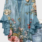 Alberte | Lyseblå bluse