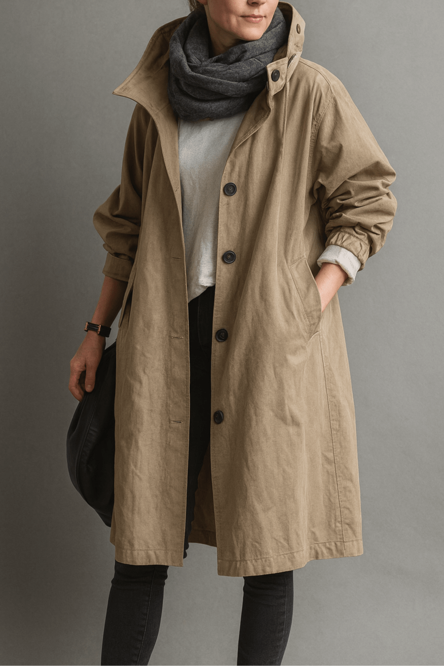 Amaya™ | Klassisk trenchcoat