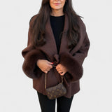 Dagmar™ | Elegant frakke med økopels