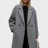 Ditte™ | Lang uldfrakke i tidløst design