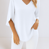 Emilie | V-hals Bluse