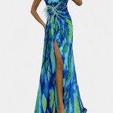 Filippa | Farverig Maxikjole