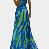 Filippa | Farverig Maxikjole