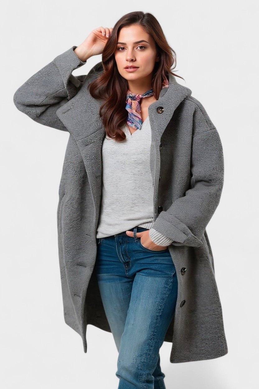 Freja™ | Halvlang elegant jakke