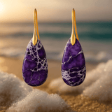 Frida | Øreringe Lilasunset