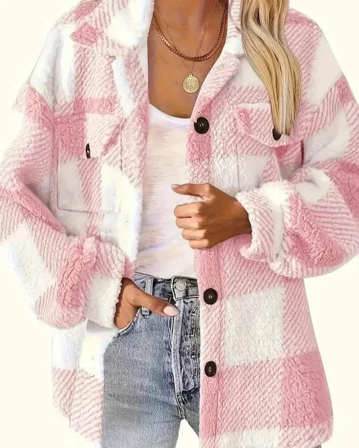 Gitte | Stilfuld fleecejakke