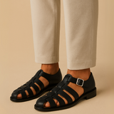 Grazio™ | Lukket Sandal med Rem