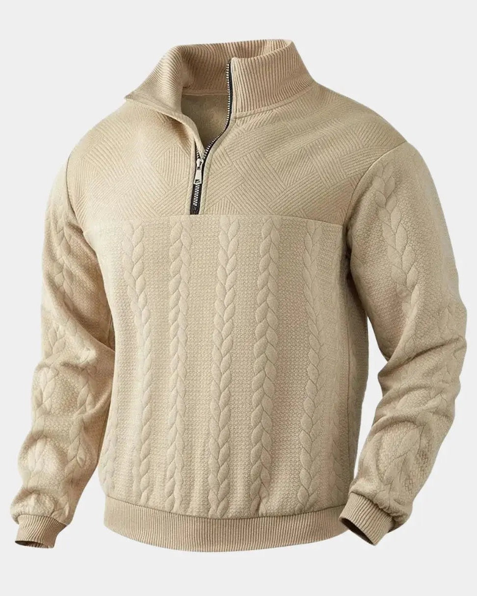 Henry™ | Pullover med Krave