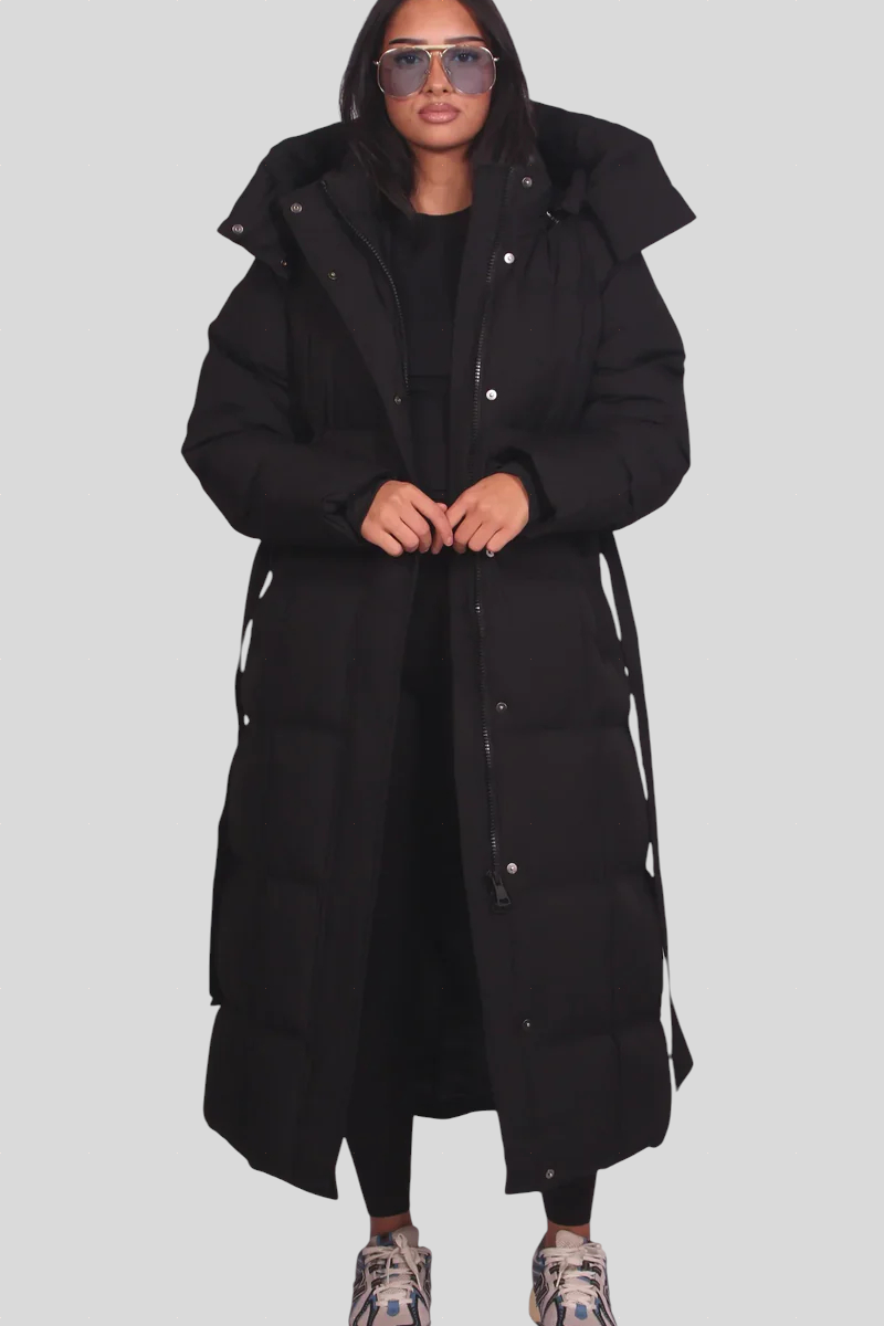 Heidi – Oversize Pufferjakke Med For