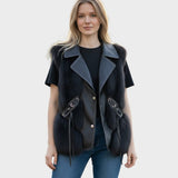 Katrine | Elegant lædervest