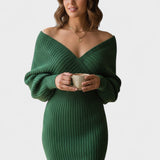 Klara™ | Elegant Omslagskjole med V-hals