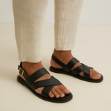 Lanaro™ | Elegante Krydsede Sandaler