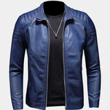 Luca™ | Krydset Læderjakke