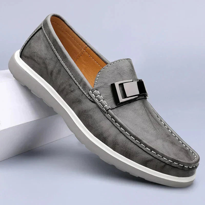 Luksus Læder Loafers
