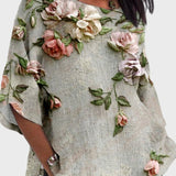 Malina | Blomstret top