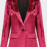 Marie | Sammet blazer