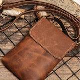 Mikkel™ | Mini Skuldertaske i Læder