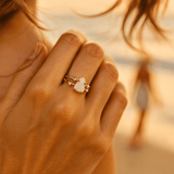 Nora | Sølvring månesten