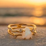 Nora | Sølvring månesten