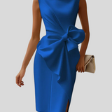 Olga – Kjole Med Sløjfe