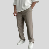 Jake – Afslappede Bukser Med Ribstruktur