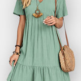 Rikke | V-hals kjole