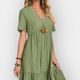 Rikke | V-hals kjole