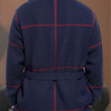 Rom™ | Strikket Frakke med Bælte