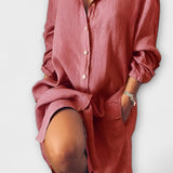 Ronja | Linned skjorte