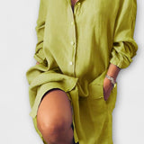 Ronja | Linned skjorte