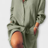 Ronja | Linned skjorte