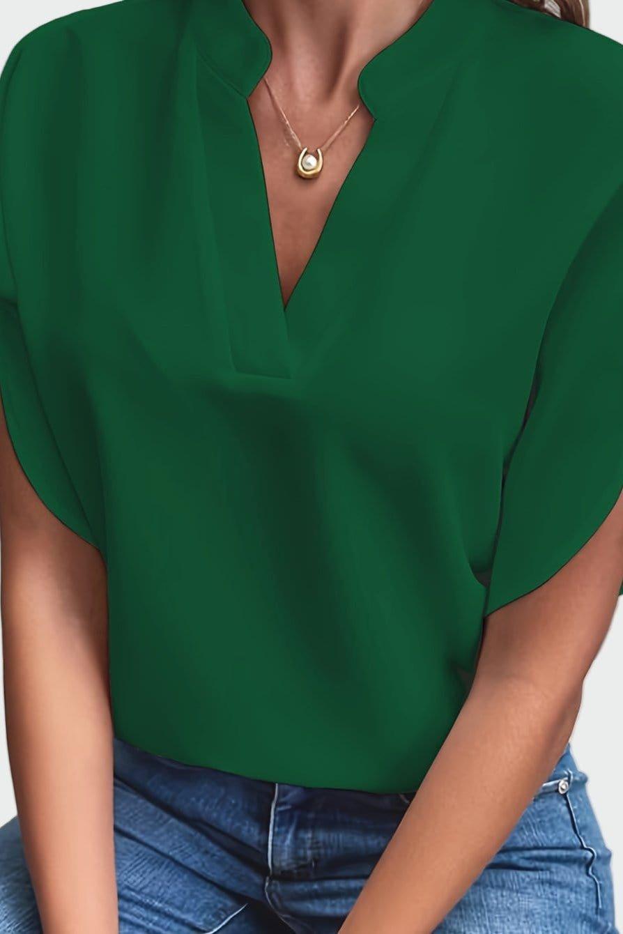 Stine | V-hals Bluse