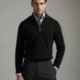 Tobias™ | Zip Trøje med Mønster