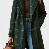 Fiona™ | Elegant tweedfrakke i ternet mønster