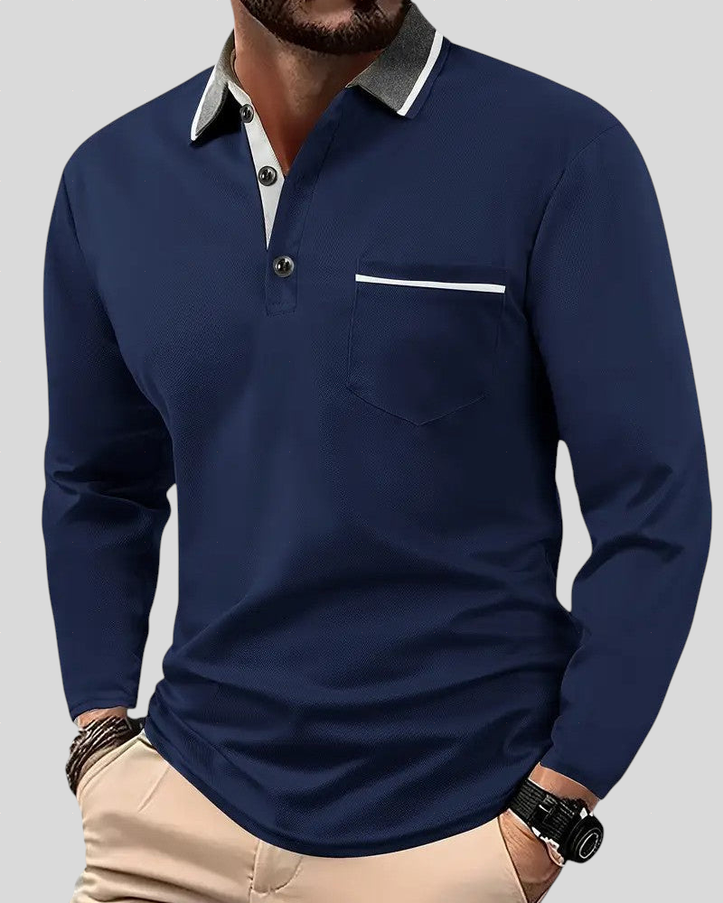 Camiel – Klassisk Langærmet Polotrøje