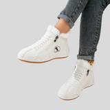 Annegret – Komfortable Vinterankelstøvler med Ergonomisk Støtte